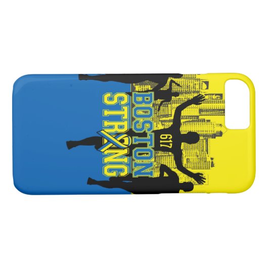 Starker Geist Bostons Case-Mate iPhone Hülle (Rückseite (Horizontal))