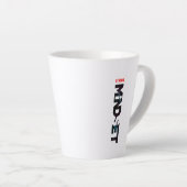 Starker Geist | Latte Tasse (Rechte Ecke)