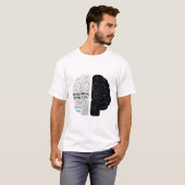 Starker Geist Motivierend T - Shirt (Vorne ganz)