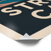 Starker Geist, ruhiges Herz Poster (Ecke)