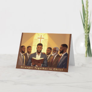 Stärker gemeinsam in Christus Grußkarte Feiertagskarte