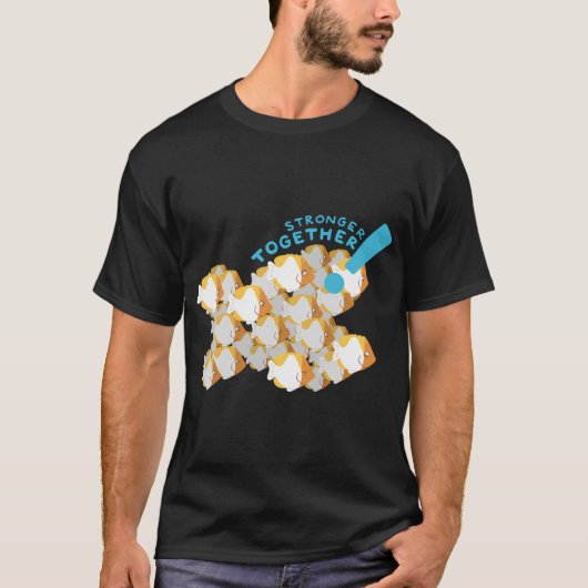 Stärker gemeinsam! T-Shirt (Vorderseite)