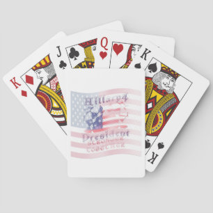 Stärker gemeinsam USA Hillary 4 Präsident Amerika Spielkarten