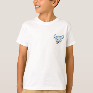 Starker Gewitterwolken-Gewichtheber Kinder T-Shirt