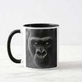 Starker Gorillablick mit intensiver Ausdrucksweise Tasse (Links)