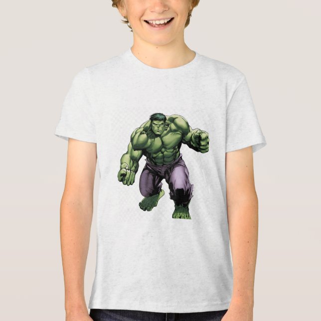 Starker grüner Monster-T - Shirt (Vorderseite)