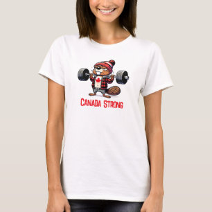 Starker Hebebiber aus Kanada T-Shirt