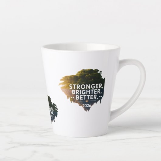 Stärker Heller Besser 2026 | Ruhig Schwebend Milchtasse (Rechts)