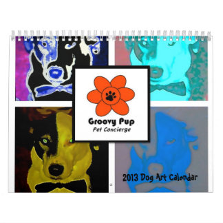Starker Hundekunst-Kalender des Welpen-2013 Kalender