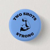 Starker Impfknopf Button (Vorderseite)