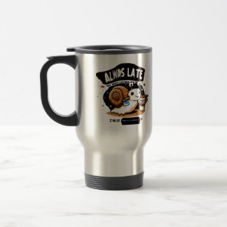 Starker Kaffee für verspätete Menschen Reisebecher