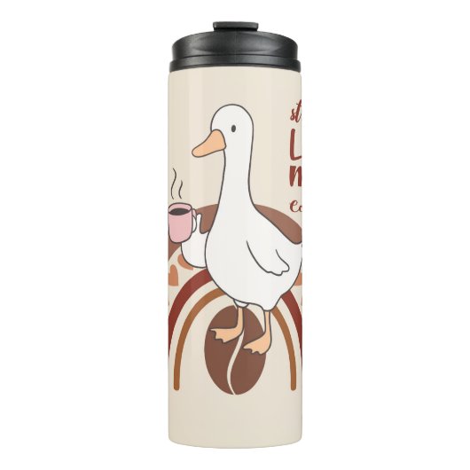 Starker Kaffee Thermosbecher (Vorderseite)