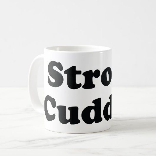Starker Knuddler Kaffeetasse (Vorderseite Links)