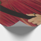 Starker Mann mit rosa Narben (Renaissance Art) Geschenkpapier (Ecke)