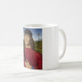 Starker Mann mit rosa Narben (Renaissance Art) Kaffeetasse (VorderseiteRechts)