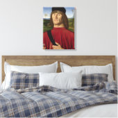 Starker Mann mit rosa Narben (Renaissance Art) Leinwanddruck (Insitu (Schlafzimmer))