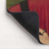Starker Mann mit rosa Narben (Renaissance Art) Mousepad (Ecke)
