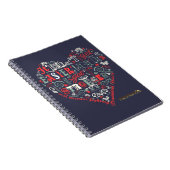 Stärker mit Herzen Notizblock (Rechte Seite)