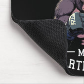 Starker Mixed Martial Arts Gorilla - Boxkäfig Mousepad (Ecke)