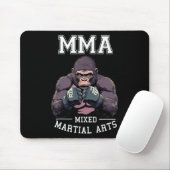 Starker Mixed Martial Arts Gorilla - Boxkäfig Mousepad (Mit Mouse)