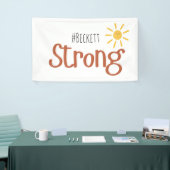 starker #name Kindkrebs Indoor Banner-Zeichen Banner (Messeveranstaltung)