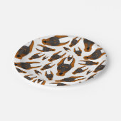 Starker Pappteller (Schrägansicht)