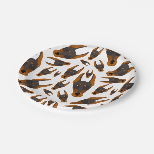 Starker Pappteller (Schrägansicht)