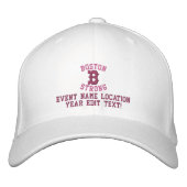 Starker Personalizable EDIT TEXT Bostons Bestickte Kappe (Vorderseite)