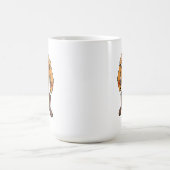 Starker Pie mit Stiefeln Kaffeetasse (Mittel)