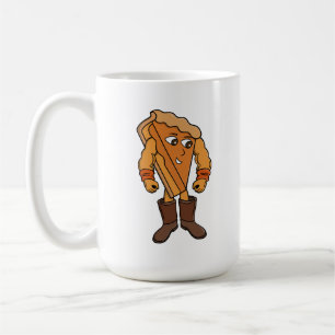 Starker Pie mit Stiefeln Kaffeetasse