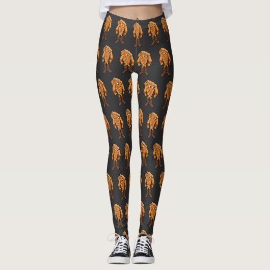 Starker Pie mit Stiefeln Leggings (Vorderseite)