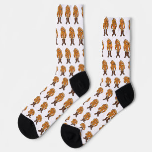 Starker Pie mit Stiefeln Socken