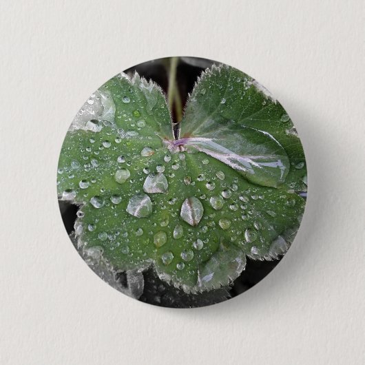 starker Regen Button (Vorderseite)