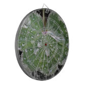 starker Regen Dartscheibe (Vorderseite Links)