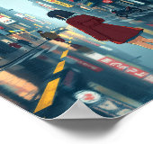 starker Regen in Tokio 1 Poster (Ecke)