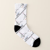 Starker Rhythmus im EKG/EKG-Heartbeat Socken (Rechts - Außen)