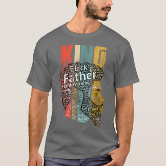 Starker Schwarzer König für afrikanisches amerikan T-Shirt
