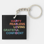 STARKER schwarzer Schlüsselanhänger (Rückseite)