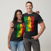 Starker schwarzer Vater T-Shirt (Unisex)