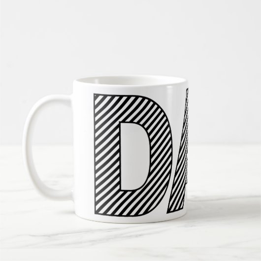 Starker und stilvoller VATER Kaffeetasse (Links)