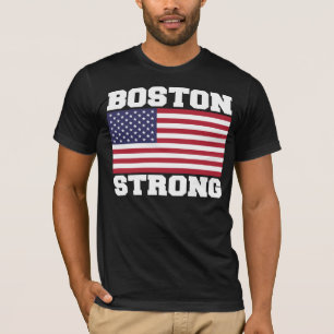 STARKER US Flaggen-T - Shirt BOSTONS