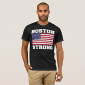 STARKER US Flaggen-T - Shirt BOSTONS (Vorne ganz)