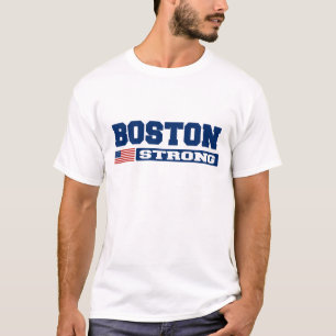 STARKER US Flaggen-T - Shirt BOSTONS