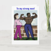 Starker Vater Karte (Vorderseite)