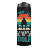 Starker Vater Thermosbecher (Vorderseite)