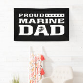 Starker Vater - weiß Banner (Insitu)