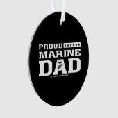 Starker Vater - weiß Ornament (Vorderseite)