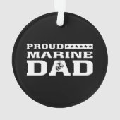 Starker Vater - weiß Ornament (Rückseite)