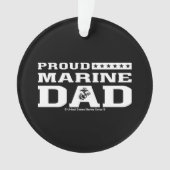 Starker Vater - weiß Ornament (Vorderseite)