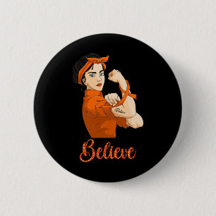 Starker weiblicher Blutkrebs 2 Button